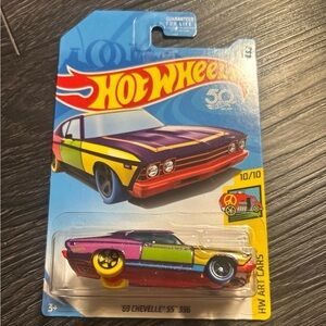 Hot Wheels HW Art 10/10 (2017) '69 Chevelle SS 396 Toy Car 302/365